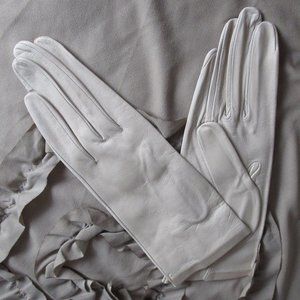 vintage new ladies leather gloves